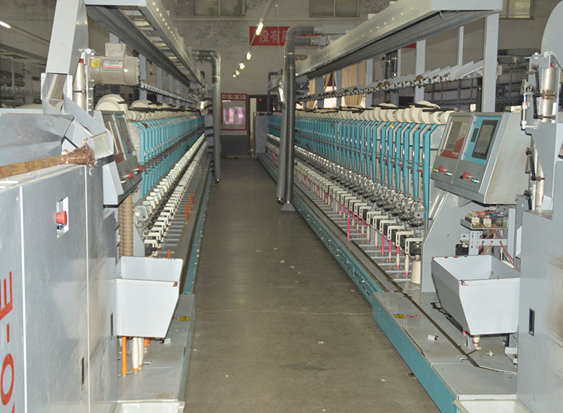 精梳赛络纺生产线